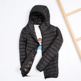 2019 Autumn Puffer Duck Down Jacket Ultra Light Men 90% Coat Waterproof Down Parkas Fashion Mens Collar Outerwear Coat