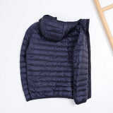 2019 Autumn Puffer Duck Down Jacket Ultra Light Men 90% Coat Waterproof Down Parkas Fashion Mens Collar Outerwear Coat