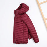 2019 Autumn Puffer Duck Down Jacket Ultra Light Men 90% Coat Waterproof Down Parkas Fashion Mens Collar Outerwear Coat