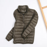 2019 Autumn Puffer Duck Down Jacket Ultra Light Men 90% Coat Waterproof Down Parkas Fashion Mens Collar Outerwear Coat