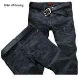 DEE MOONLY New 2019 Hot High Quality Fashion Casual Denim Pants Famous Brand Jeans Men Men's Trousers Jeans Size 28-40