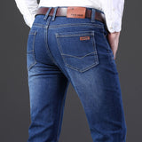 DEE MOONLY New 2019 Hot High Quality Fashion Casual Denim Pants Famous Brand Jeans Men Men's Trousers Jeans Size 28-40