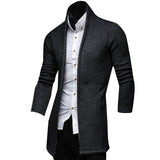 Fashion Autumn Jacket Long Trench Coat Men Top Quality Male Overcoat Coat Men Windbreaker