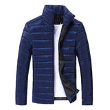 2019 Men Jacket Puffer Coat Jackets Basic Winter Warm Down Stand Collar Zipper Ultralight Mens Outwear