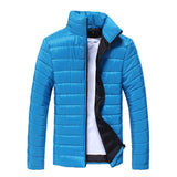 2019 Men Jacket Puffer Coat Jackets Basic Winter Warm Down Stand Collar Zipper Ultralight Mens Outwear
