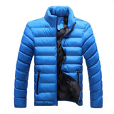 Men Hoodies Down jacket 2019 Autumn Winter New Casual Fashion Long Sleeve Solid Color Youth Self-Cultivation Hoodies Down Jacket