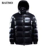 BATMO 95% white duck down hooded jackets men,men's winter down jackets ,parkas men,plus-size M-4XL R103
