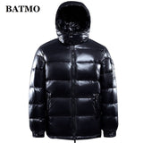 BATMO 95% white duck down hooded jackets men,men's winter down jackets ,parkas men,plus-size M-4XL R103