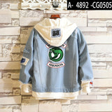 Riverdale 2019 Kpop Denim Jean Stitching Jacket Coat Harajuku Bangtan Boy Jimin Suga Jungkook Clothes fans Riverdale Hoodies