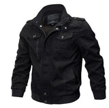 Mens Denim Jacket Big Size 6XL Military Tactical Jeans jacket Solid Casual Air Force Pilot Coat Casaco Masculino DropShipping